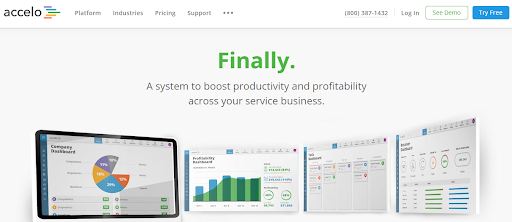 Accelo is customer success management software that is designed for service businesses