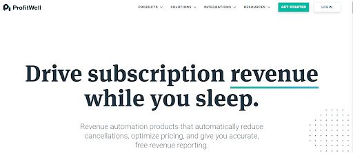 ProfitWell offers all the data you need to grow your subscription business. 
