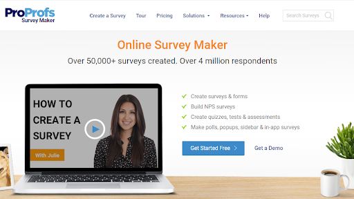 ProProfs Survey Maker is an easy-to-use yet feature-rich customer feedback software