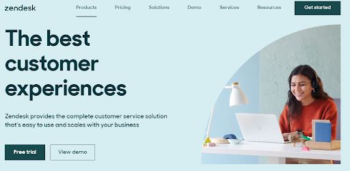 Zendesk enterprise help desk software