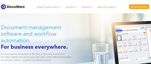 DocuWare - Document management software and workflow automation.