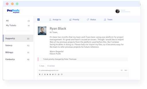 Easy Customer Engagement in shared inbox