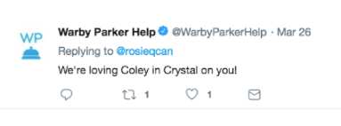 Warby Parker help