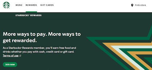 Starbucks Offers a Captivating Rewards Program
