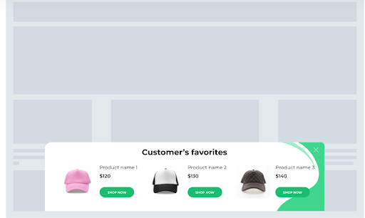 Display Relevant Offers Using Popups