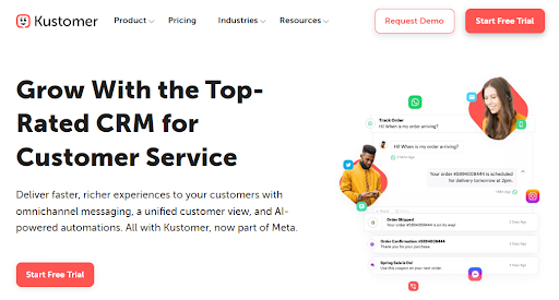 alternative to Zendesk_Kustomer