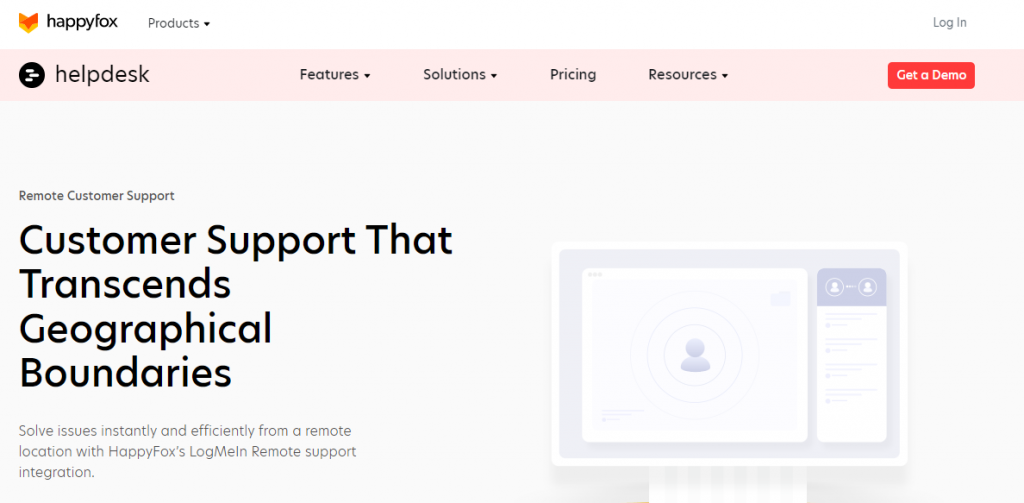 HappyFox another online remote support software