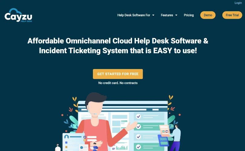 Ticketing system Software for Small Business_CayZu