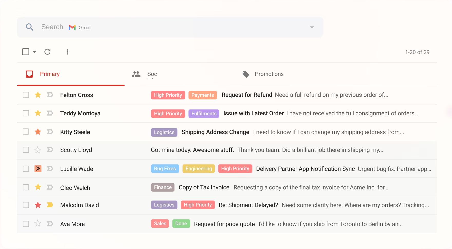 Hiver - Best for Gmail-Based Help Desk
