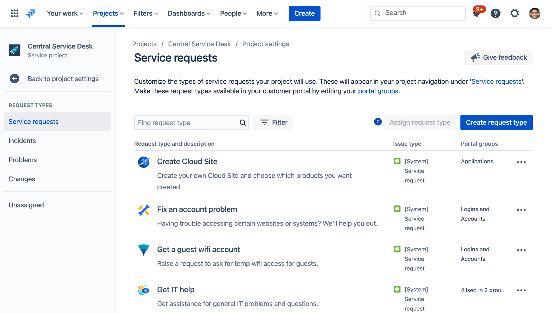 Jira Service Management - Best for Asset Tracking 