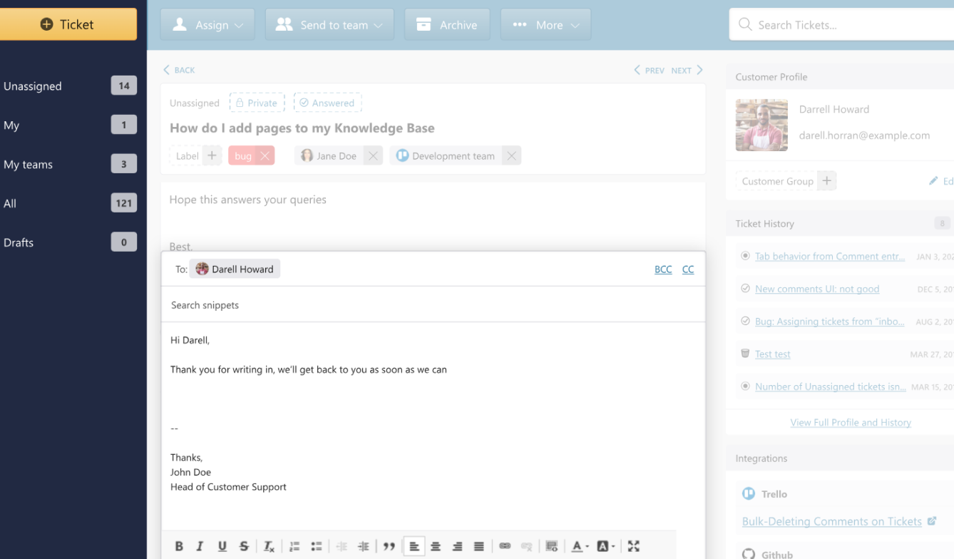 support-bee-software