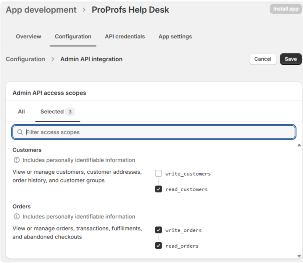 app development ProProfs Help Desk