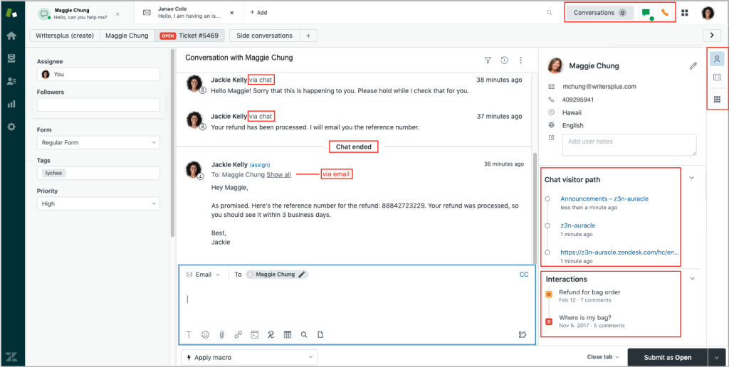 Zendesk Support Suite