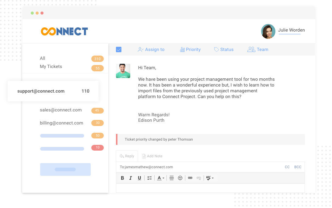 What is customer email management software