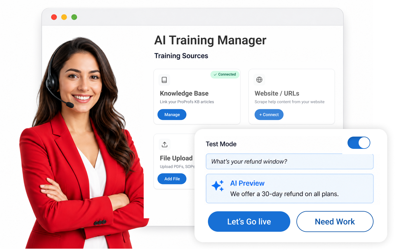 AI AGENT TRAINING & CONTROL