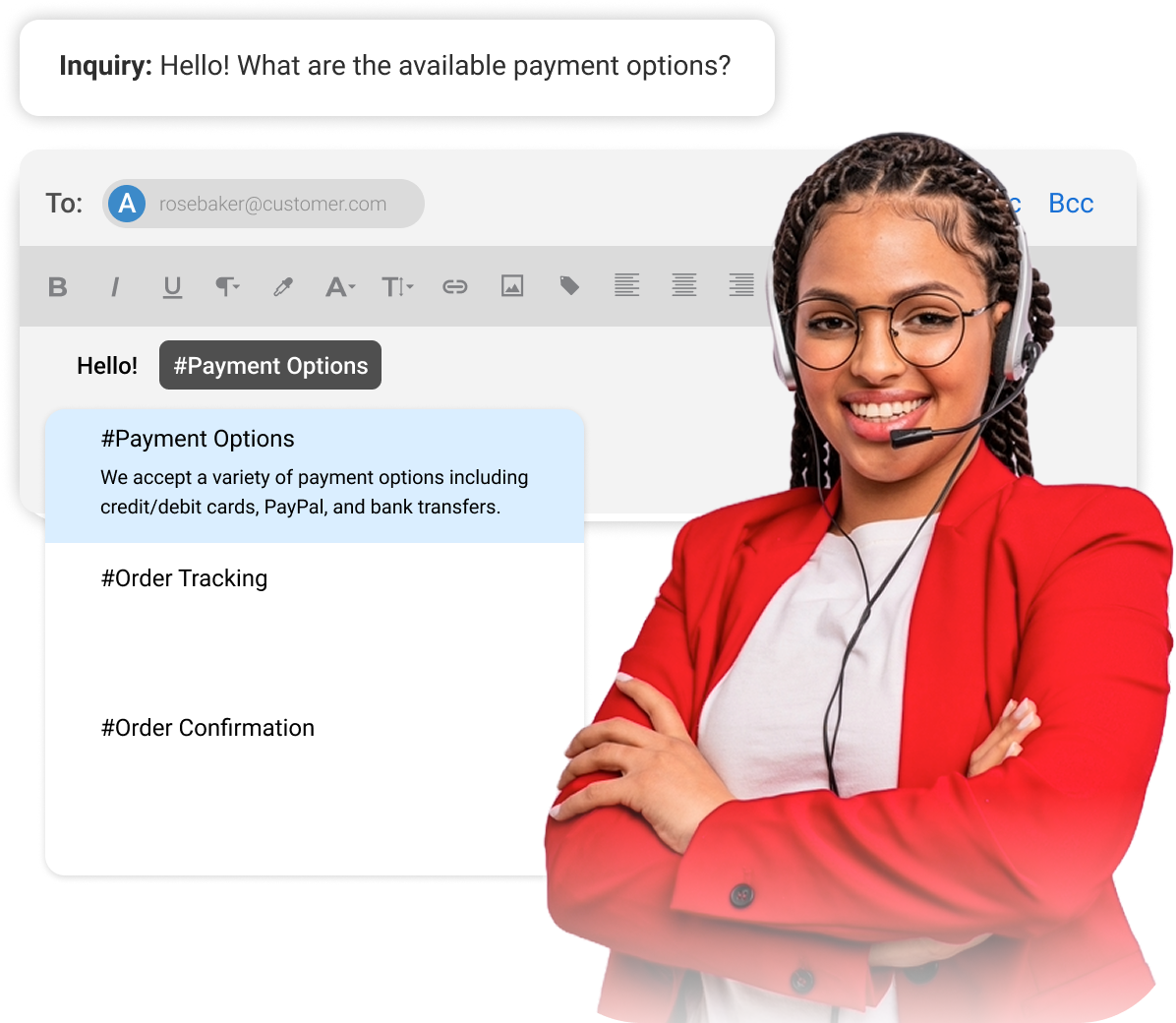 Respond Faster With Canned Responses