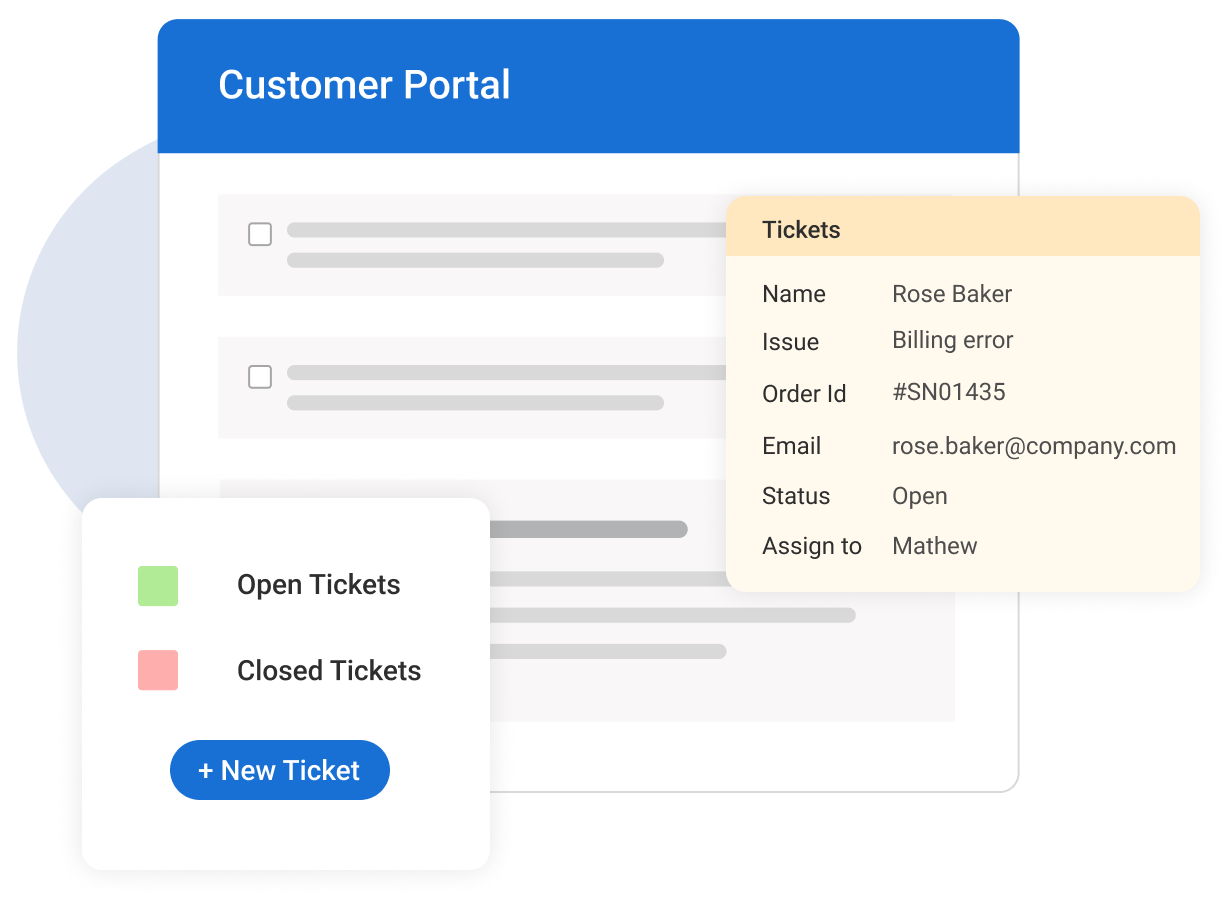 24/7 Self-Service via Customer Portal