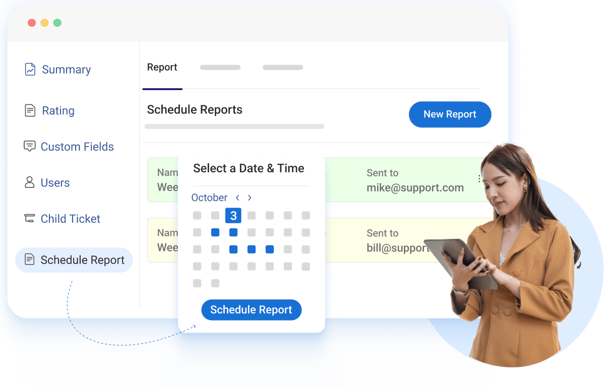 Schedule Reports for Timely Updates