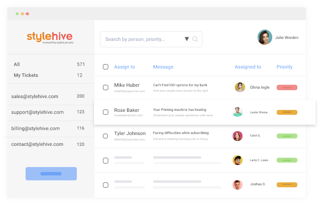 Manage Tickets on a Single Dashboard