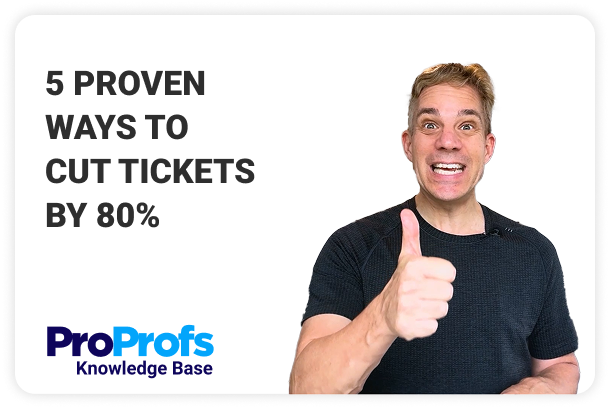 Reduce Tickets With a Knowledge Base